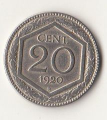 20 cent esagono 1920