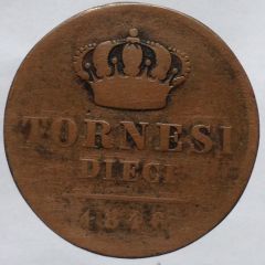 10 Tornesi 1846