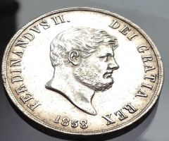 120 grana Ferdinando II 1858