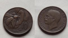 10 Centesimi ape 1919