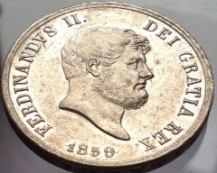 120 grana Ferdinando II 1859