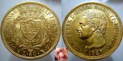 Carlo Felice 80 lire 1828 Torino