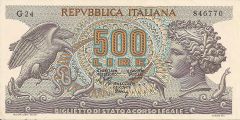 500 Lire Aretusa