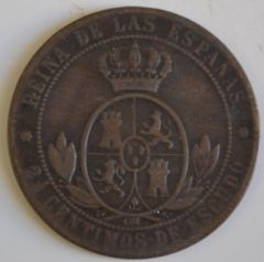 2 centesimi E mezzo 1858