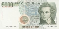 5.000 lire Bellini