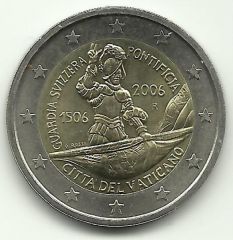 2 euro Cc vaticano 2006