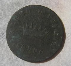 1 SOLDO (5 cent) 1809