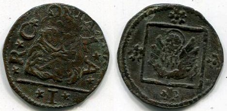 Venezia, monetazione anonima: bagattino (CNI#546), gr. 1,27