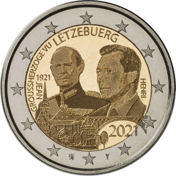 2 Euro Luxembourg 2021 | CoinBrothers Catalog