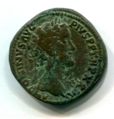 Antonino Pio (138-161 d.C.): sesterzio "PIETATI AVG COS IIII" 27,20g (RIC III#1031)