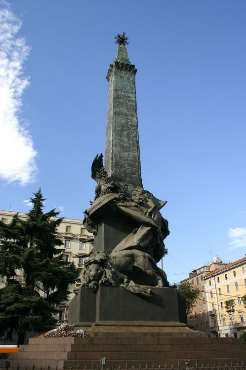 0318 - Milano - Giuseppe Grandi (1843-1894) - Monumento alle 5 giornate, (1895) - Foto Giovanni Dall'Orto.jpg
