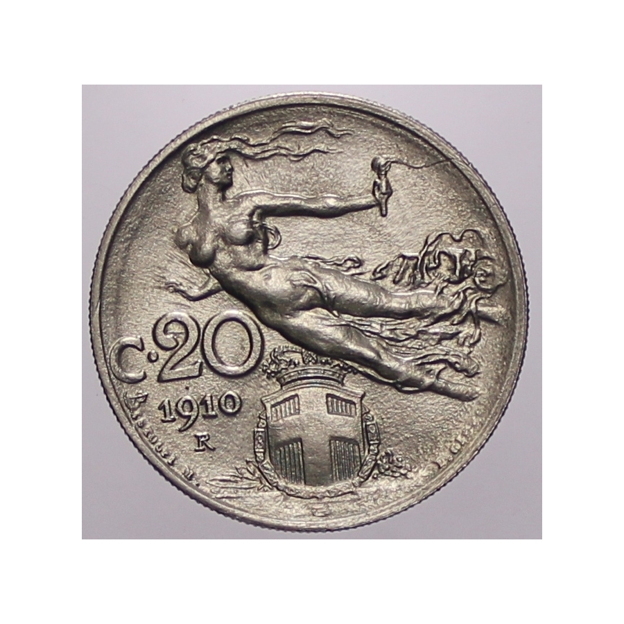 20 Cent. 1910 (Libertà Librata) LOT450