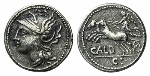 C. Coelius Caldus, Rome, 104 BC. ...