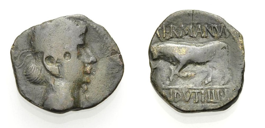 Ancient Coins - GAUL. Germanus Indutilli