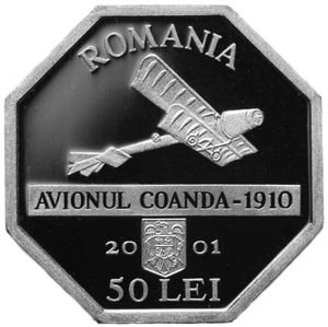 50-Lei-Romanian-Aviation---Avionul-Coand