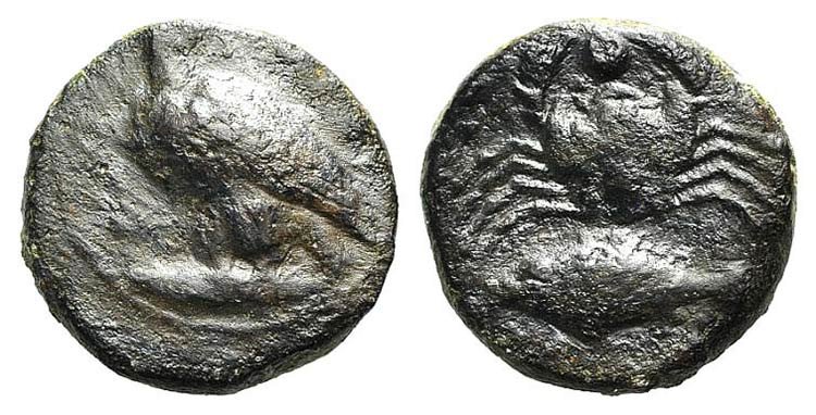 Sicily, Akragas, c. 409-406 BC. Ã ...