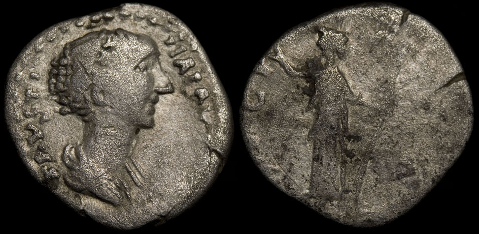 Risultati immagini per denarius faustina  II imitative