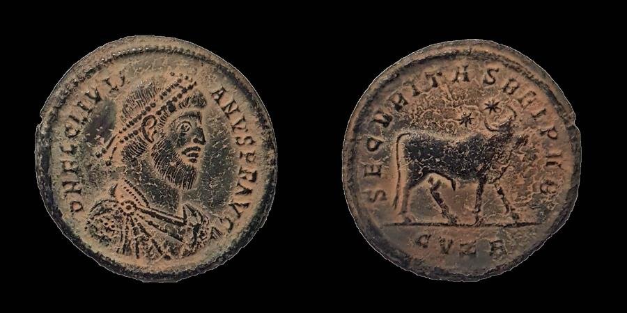 Ancient Coins - Julian II.  AD 360-363. AE 30 mm, Cyzicus mint.