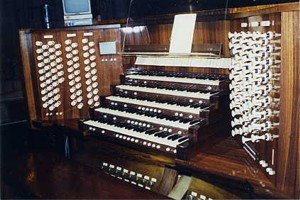 Consolle Organo Notre-Dame Paris