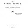 Maggiori informazioni su "Recherches sur la Monnaie Romaine"	