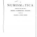 Maggiori informazioni su "Rivista Italiana di Numismatica e scienze affini - Anno VI"	