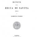 Maggiori informazioni su "Monete della Zecca di Savona"	