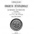 Maggiori informazioni su "Omaggio al Congresso Int.le di Scienze Storiche"	