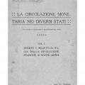 Maggiori informazioni su "La Circolazione Monetaria nei Diversi Stati - VOL.1"	