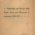 Maggiori informazioni su "Relazione della R.Zecca 1910 - 1911 Estratto"	