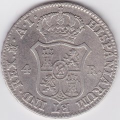 Quatro Reales 1810/R