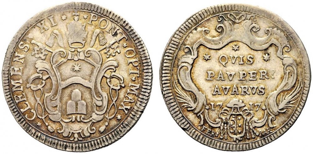 Clemente XI Quis pauper.jpg