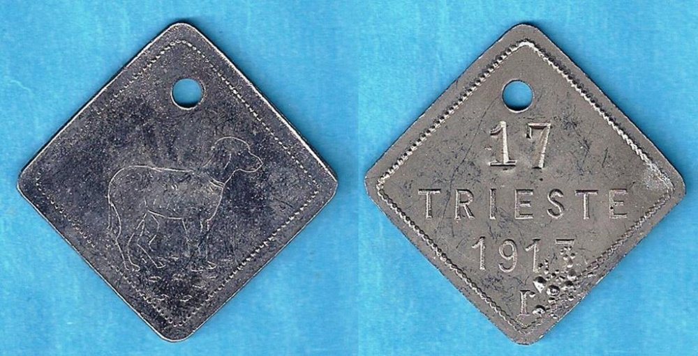 3.Medaglietta cane 1917 n. 17 Verona 2016.jpg