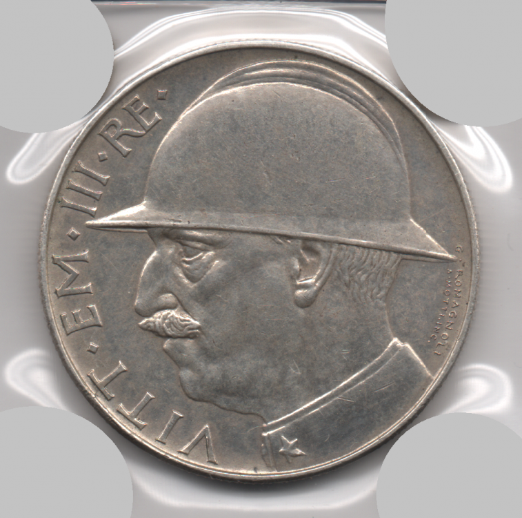 20 Lire 1928 Elmetto V.E. III (3).png