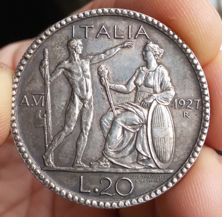 20 lire 1927 Littore - rovescio.jpg