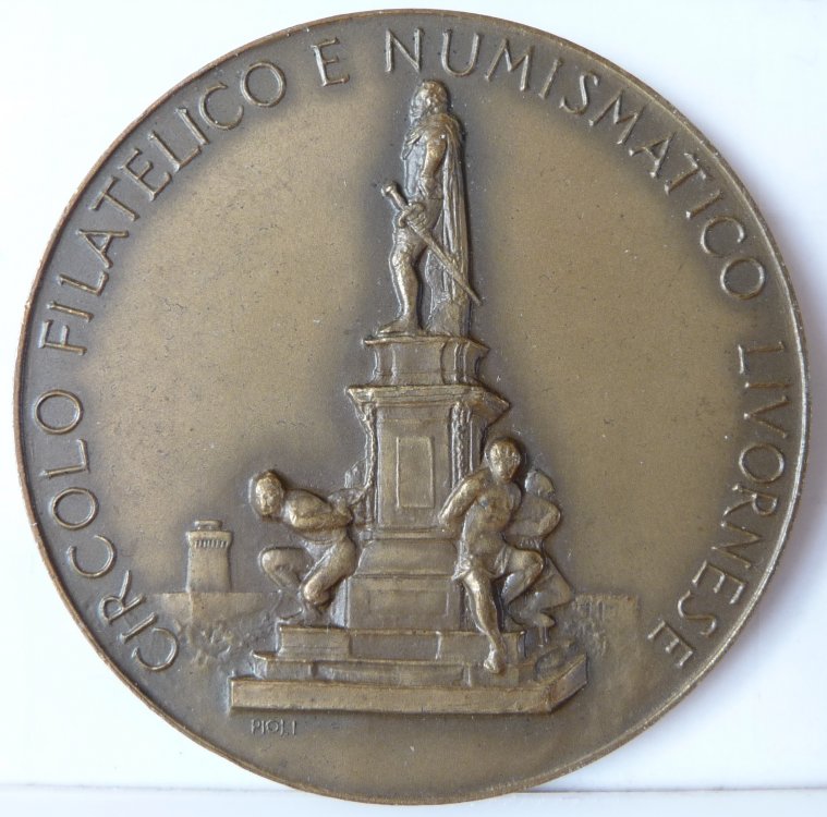 Medaglia 1980 Livorno Circolo Filatelico Numismatico Livornese (2).JPG