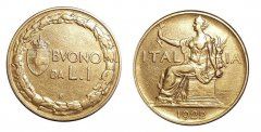 Buono 1 lira 1922