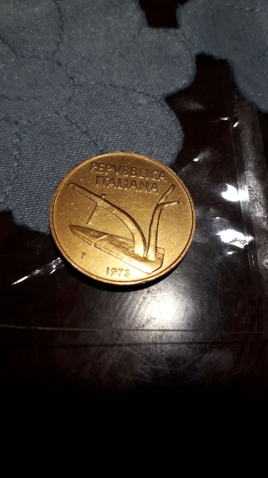 moneta 10 lire del 1973