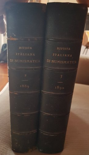 Maggiori informazioni su "Rivista Italiana Numismatica (RIN) 1889 - 1890"	