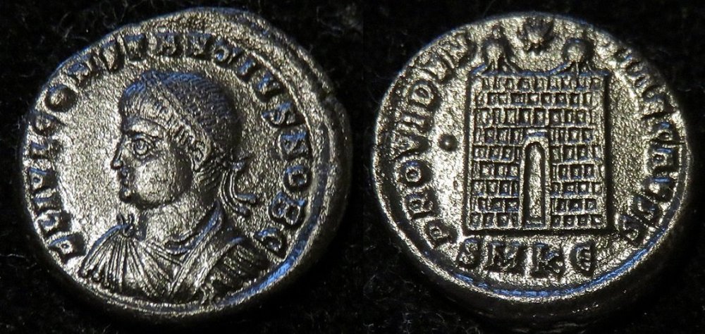 1 - Impero Romano - Costanzo II (337-361 d.C.) - Antoniniano Providentiae Caess. _ Zecca di Cizico 5^ Officina - PA10 PV20..jpg