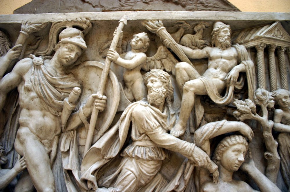 0459_-_Roma,_Museo_d._civiltà_romana_-_Sarcofago_Mattei_Foto_Giovanni_Dall'Orto,_12-Apr-2008.jpg