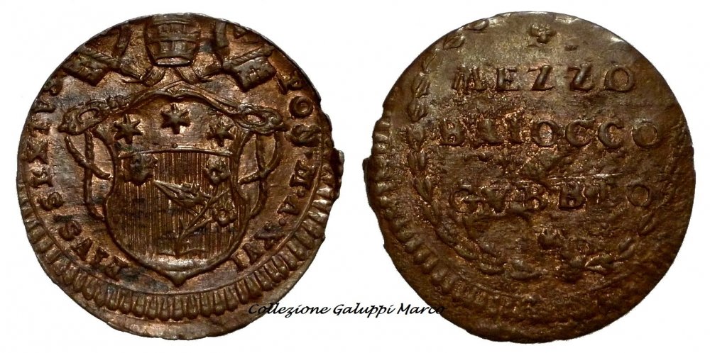 Mezzo Baiocco Gubbio an.XVI.JPG