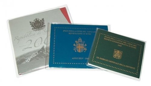 Maggiori informazioni su "Vendo collezione (Monaco Vaticano Andorra San Marino ecc.)"	