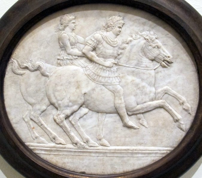 Isaia_da_pisa,_nerone_e_poppea_a_cavallo,_1458-60_(roma-napoli)_02.JPG