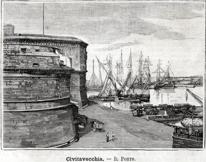 Porto Civitavecchia xilografia 1891.jpg