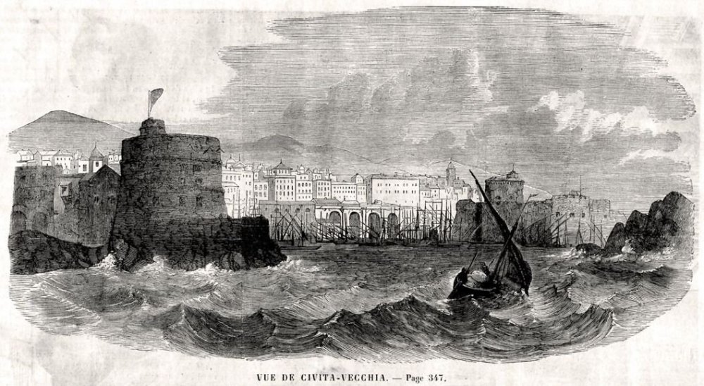 Porto Civitavecchia xilografia 1860.jpg