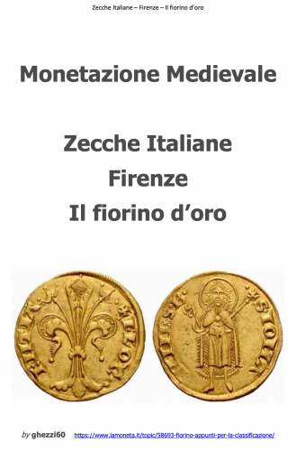 Maggiori informazioni su "Classificazione fiorini d'oro"	