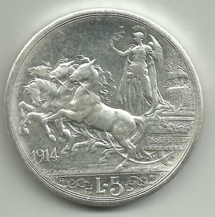 Lire 5 del 1914 Quadriga.jpg