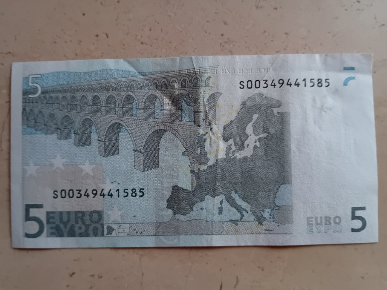 Banconota 5 euro anno 2002 - Cartamoneta e Scripofilia - Lamoneta