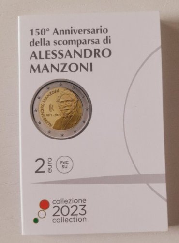 More information about "2 euro FDC 2023 Manzoni"