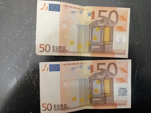 2 Banconote Duisemberg da 50€